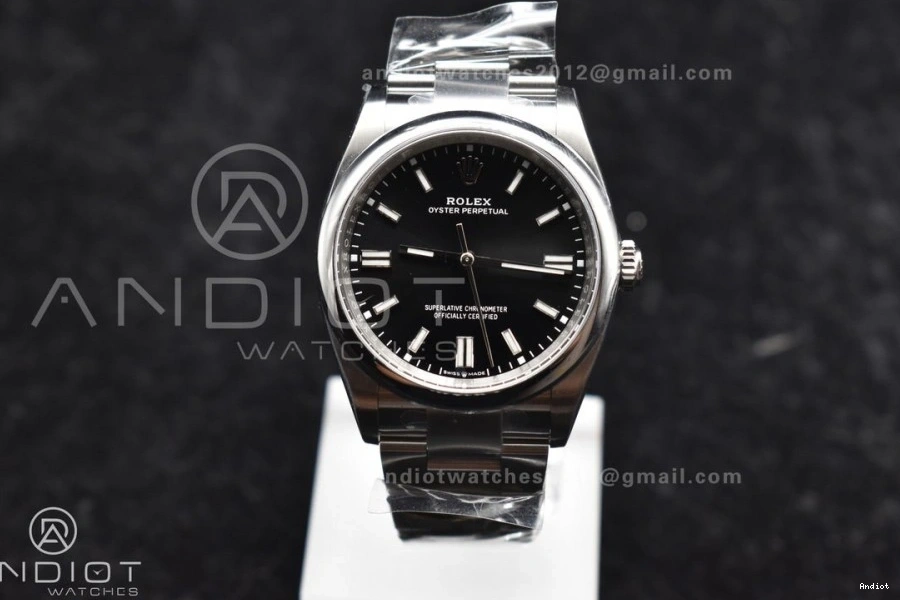 36mm Perpetual Black Silver 126000 Edition VR3230 Oyster 1:1 Clean 904L Best Steel 0422
